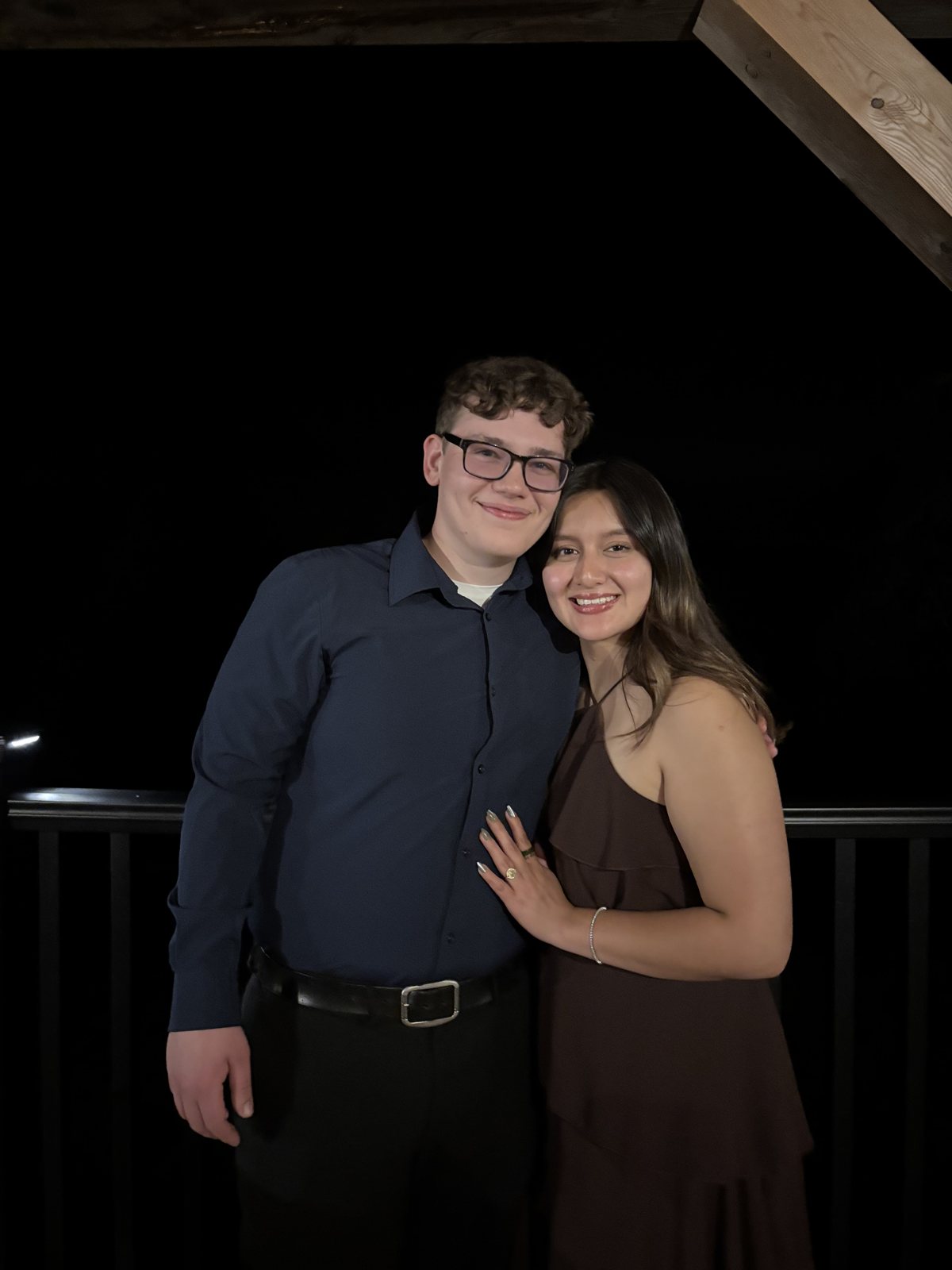 Richard Pethick and Araceli Tello together